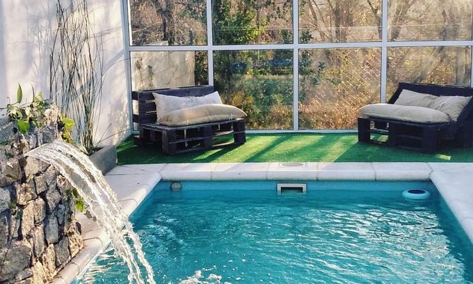 Huerta Grande Cabin | Family-Friendly Altos del Pucará with Heated Pool & Ocean View