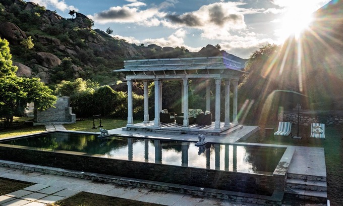 Ghanerao Villa | Elegant Amã Stays & Trails Abhay Manor with Pool and Pets