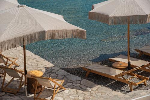 Symi Apartment | Experience Amalthea Suites: Oceanfront Bliss Awaits You