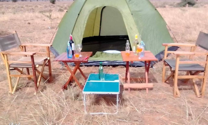 Kimana Cabin | Scenic Twin Pitch Tent at Amanya with Mt Kili View
