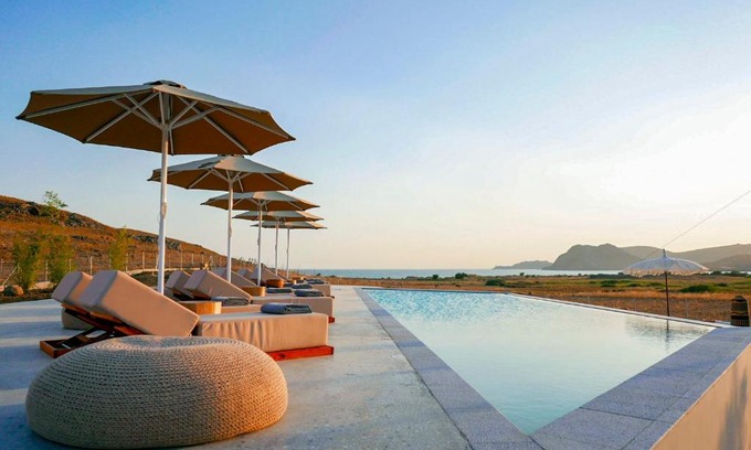 Myrina Apartment | Beachfront Bliss at Amaranto Evgatis Limnos - 9.4/10 Rating