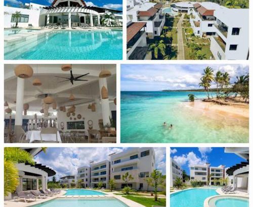 Las Terrenas Apartment | Beachfront Bliss at Amare Condo with Pool & Ocean Views
