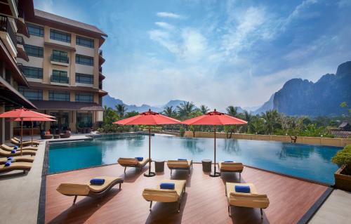 Vang Vieng Hotel | Cozy Escape at Amari Vang Vieng with Ocean View & Pool