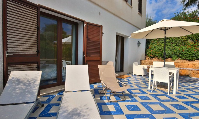 Sciacca Apartment | Cozy AMARY by KlabHouse: 2-Pax with Oceanfront Terrace