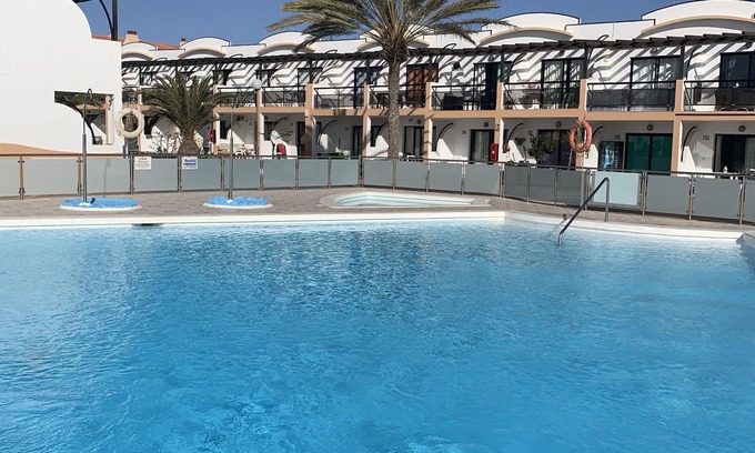 Caleta de Fuste Apartment | Relax at Amaya - Blue Horizon with Ocean Views & Pool