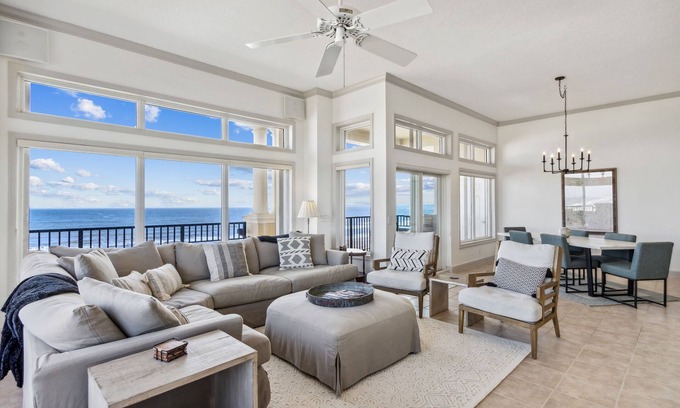 Fernandina Beach Condo | Exceptional Penthouse with Ocean Views and Top Amenities