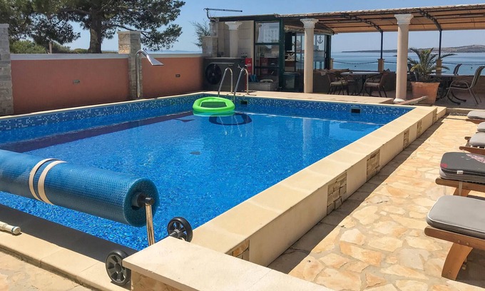 Privlaka Apartment | Seaside Getaway with Private Pool and Ocean View Awaits