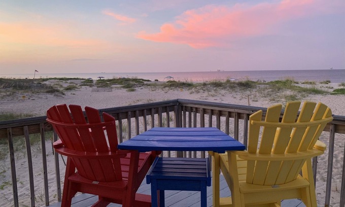 Fort Morgan House | Experience Oceanfront Bliss with Stunning Beach Views