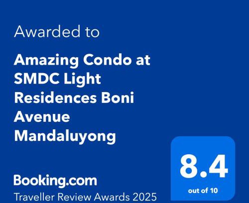 Barangka Ilaya Apartment | Inviting Condo at SMDC Light Residences Boni Avenue