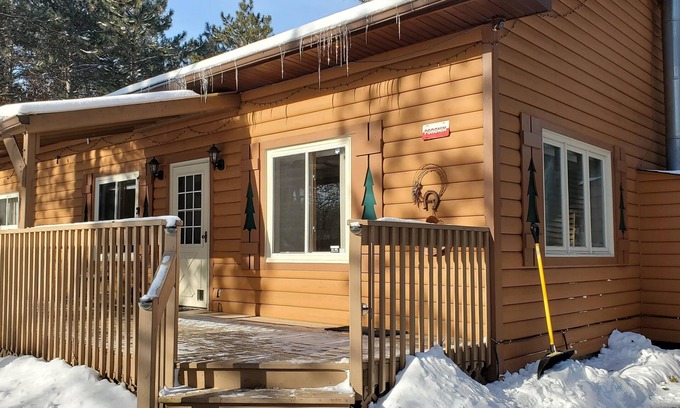 Necedah House | Forest Cottage Retreat with Pool, Spa & Pet-Friendly Perks