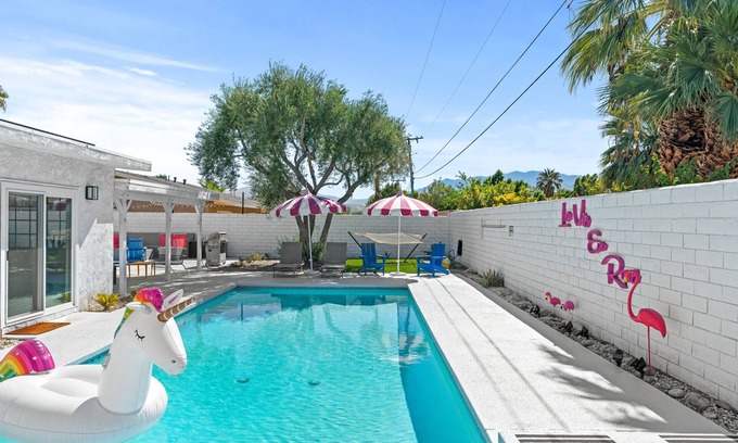 Desert Park Estates House | Dog-Friendly Retreat with Pool, Firepit & Enclosed Yard