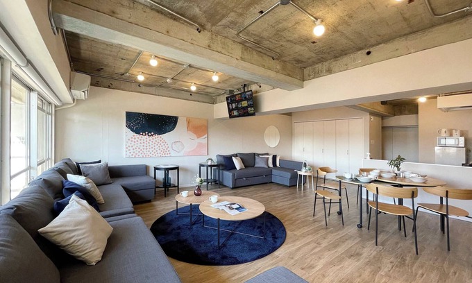 Hiroshima City Centre Apartment | Incredible Dome View Retreat Near Peace Park for 10 Guests