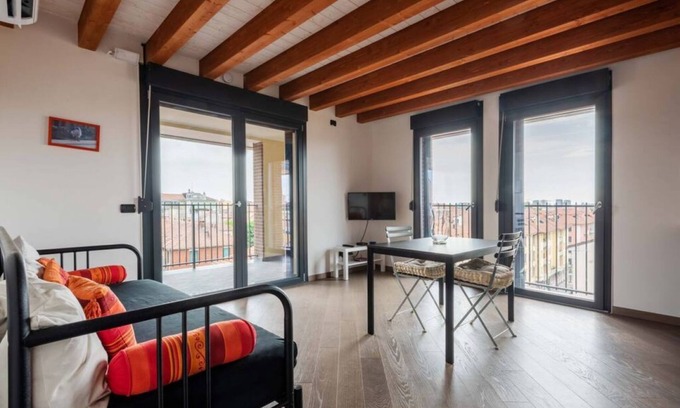 Porta Genova Apartment | Exclusive Navigli Flat with Terrace and Scenic Views