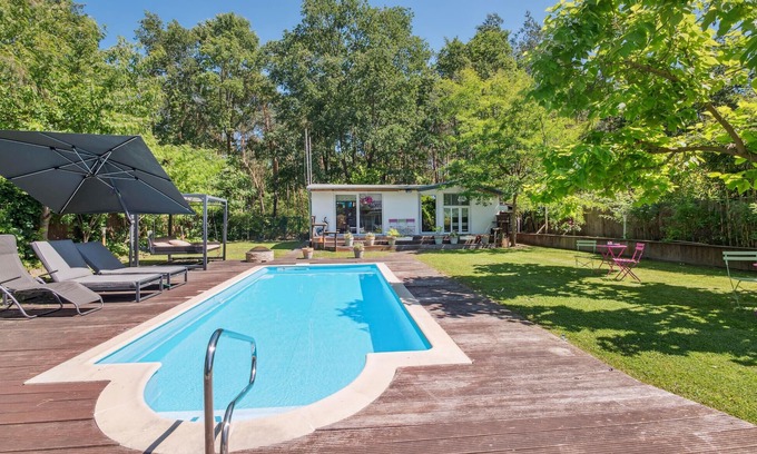 Falkensee House | Experience a Wonderful Holiday Home with Pool and Lake View