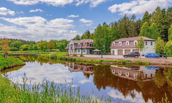 Gniewino House | Inviting Baltic Sea Vacation Home with Spa & Lake Views