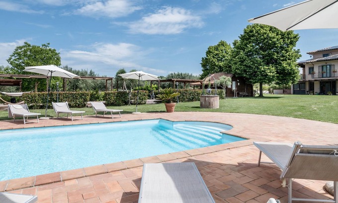 Montefiascone House | Modern Retreat with Pool & Spa near Montefiascone