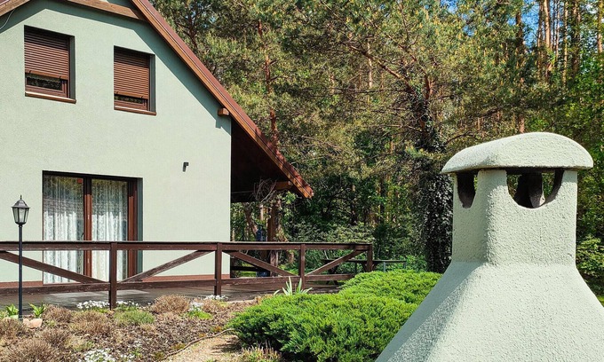 Santoczno House | Modern Wooden Vacation Home with Lake View & Pet-Friendly Amenities