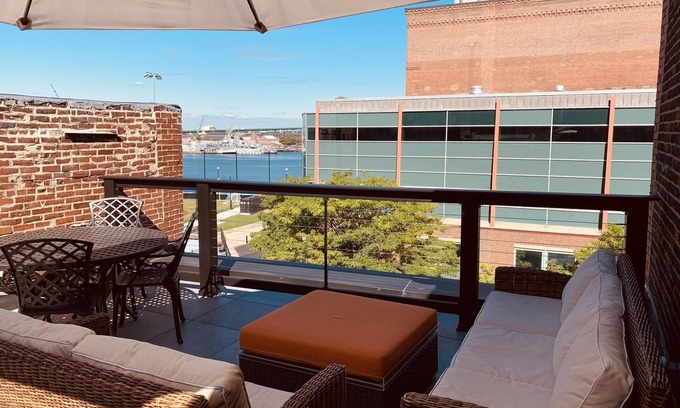 North End Apartment | Prime Location in Little Italy with Rooftop Escape