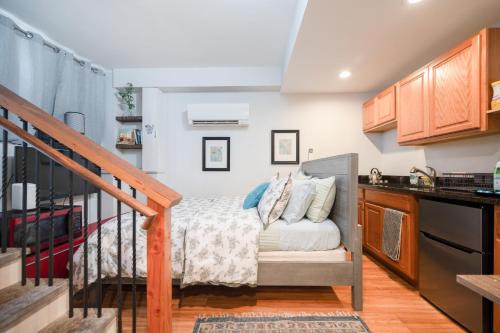 North End Apartment | Convenient Studio with Parking in Prime Location