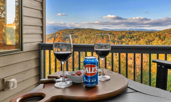 Brevard House | Breathtaking Mountain Retreat with Hot Tub & Dog Friendly