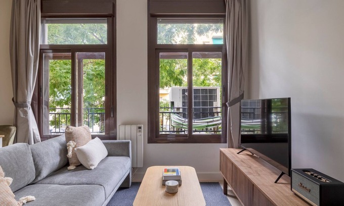 Ibiza Apartment | Beautiful Retiro 2BR in Prime Madrid Location by Blueground