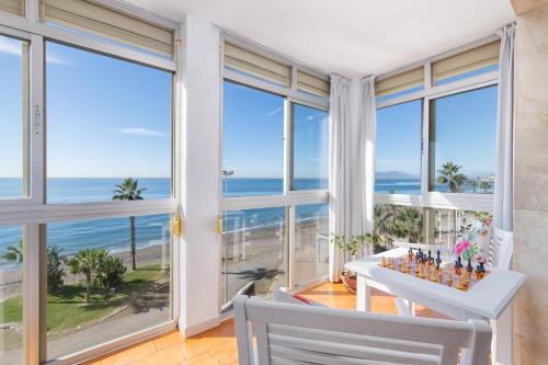 Rincon de la Victoria Apartment | Beautiful Sea View Apartment with Relaxing Oceanfront Space