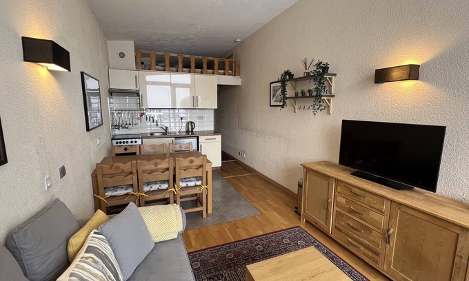 Arc-2000 Apartment | Prime Ski Destination with Spectacular Mt Blanc Views