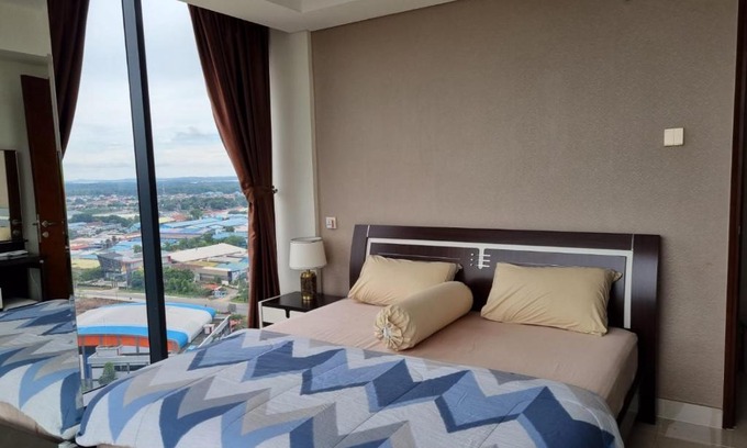 Batam Apartment | Picturesque 2-Bedroom Apartment with Pool & Kid-Friendly Amenities