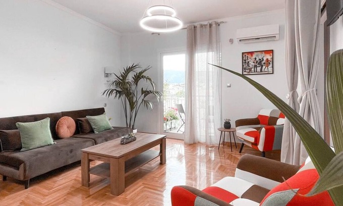 Athens City Centre Apartment | Stunning 2BR Apartment with Amazing Views in Athens