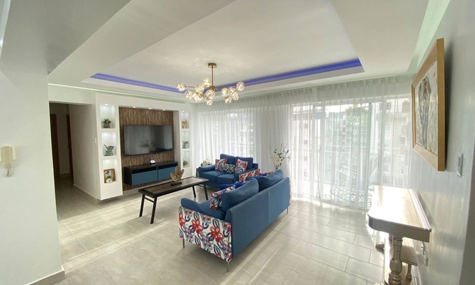 Santo Domingo Apartment | Stunning Ocean View at Riviera Colonial & Zona Colonial