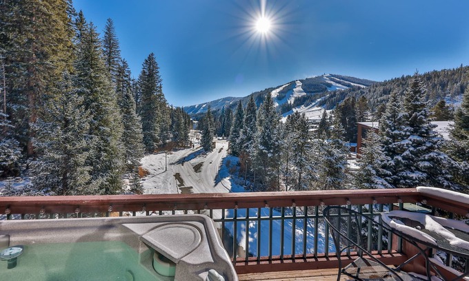 Old Town Condo | Unforgettable Views with Private Hot Tub near Winter Park
