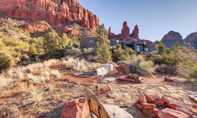 Sedona Apartment | Scenic Sedona Studio with Breathtaking Views and Hiking!