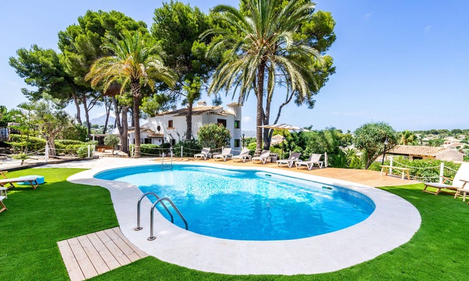 El Tosalet Villa | Stunning Villa with Ocean Views and Large Pool Area