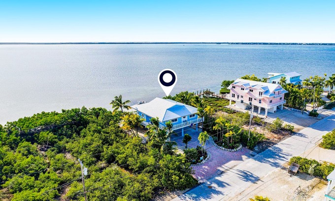 Cutthroat Harbor Estates House | Waterfront Retreat with Private Beach, Pool & Ocean Views