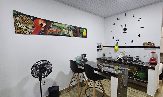 Leticia Apartment | Eco-Friendly Stay at Amazon Minimalist with Ocean Views