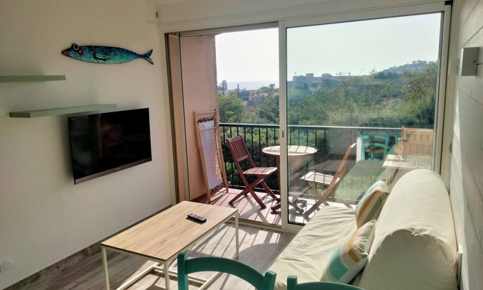 Collioure Apartment | Exceptional Ambeille Collioure with Oceanfront Views