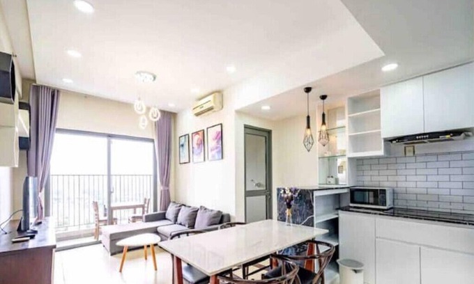 An Phu Condo | Cozy AmbiHOME Masteri Thao Dien with Cityview Balcony