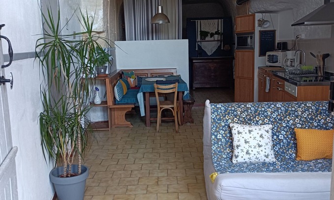Nazelles-Negron Cottage | Unique Troglodyte House in Amboise with Spa & Breakfast