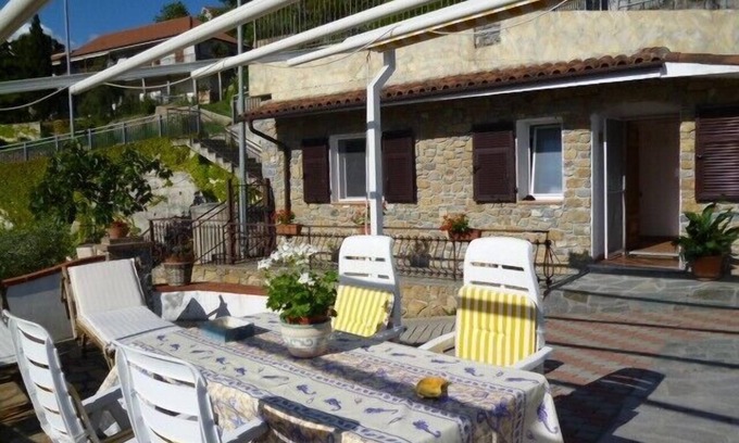 Sanremo House | Relax Amid Olive Trees in a Two-Room Apartment with Views