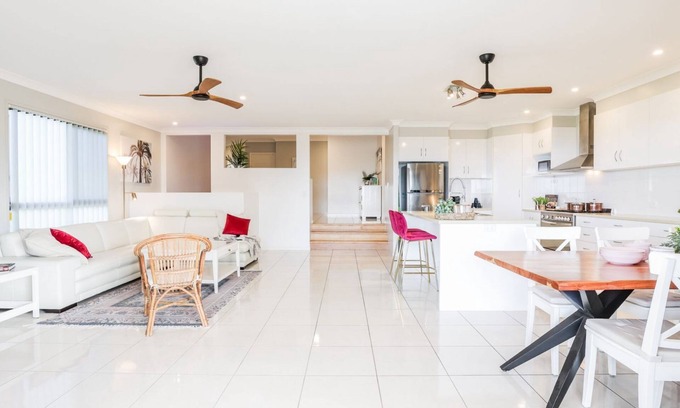 Agnes Water House | AMORE HOLIDAY HOUSE - Family Retreat with Oceanfront Views