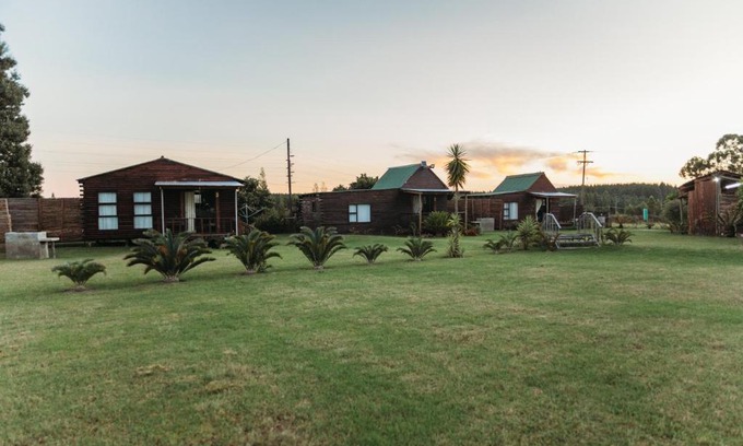 Sanddrif Apartment | Inviting Amperda Log Cabins with Pool & Family Amenities