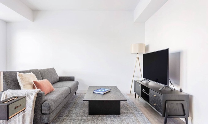 Central Square Apartment | Chic Central Square 1BR with Gym, Roof Deck & Doorman
