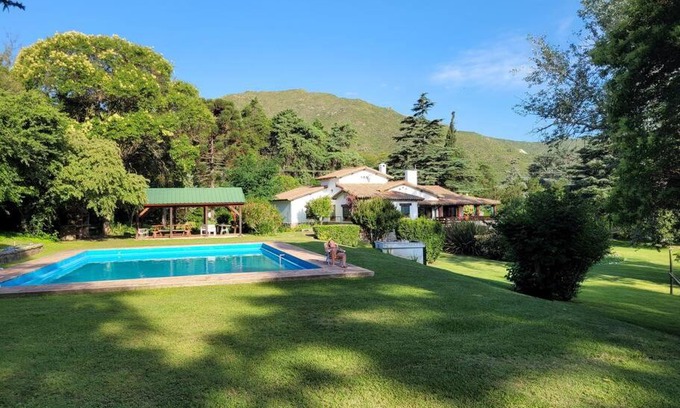 La Falda House | Elegant Casona de Estilo with Pool & Oceanfront Views
