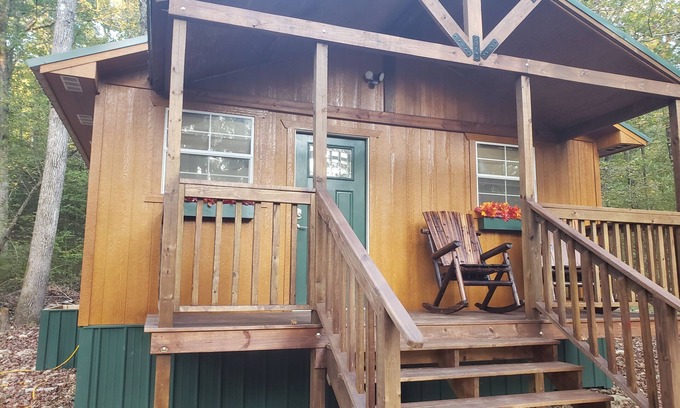 Mena Cabin | AMRock Cabin: Gateway to Ouachita National Forest Adventures
