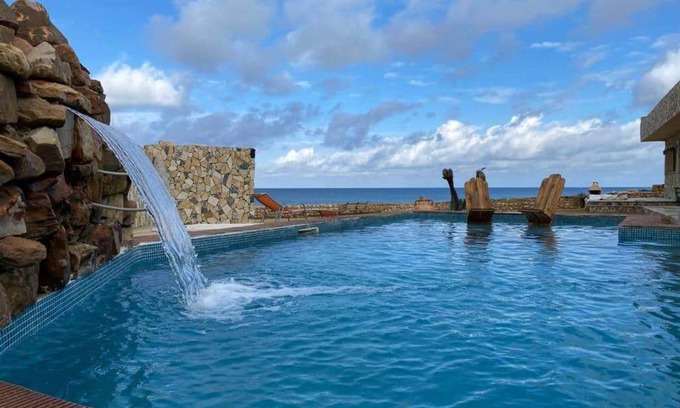 El Haouaria Villa | Beachfront Villa with Ocean Views and Family-Friendly Amenities