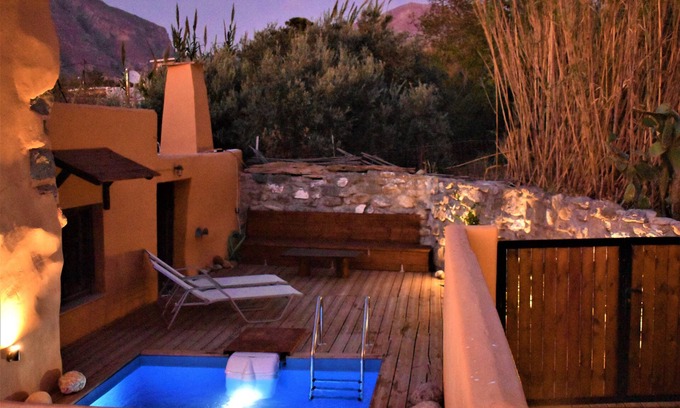 Lefkogeia Villa | Enchanting Stone Villa with Pool Near South Crete Beach