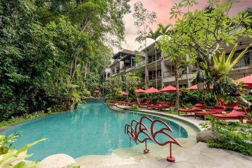 Melayang Hotel | Exquisite AnandaDara Ubud: Guest Rated 9.4 with Ocean Views