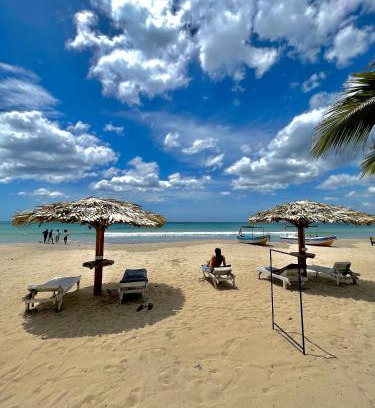Trincomalee Hotel | Beachfront Escape at Anandas Beach Resort - Family Friendly