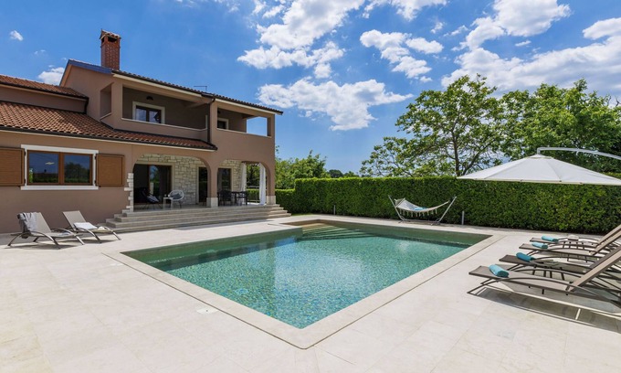 Sveti Petar u Sumi House | Exceptional Anastasia by Interhome with Oceanfront Pool