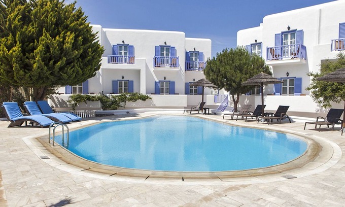 Ano Mera Hotel | Serene Anatolia Hotel with Pool and Ocean View Awaits You